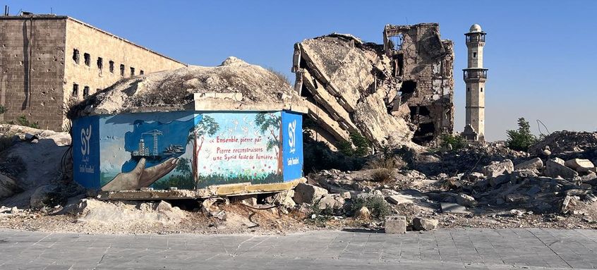 La ville d'Alep, dans le nord-ouest de la Syrie UN NEWS